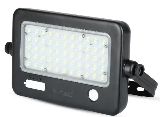 V-TAC VT-788-10 LED Solar Floodlight pro
