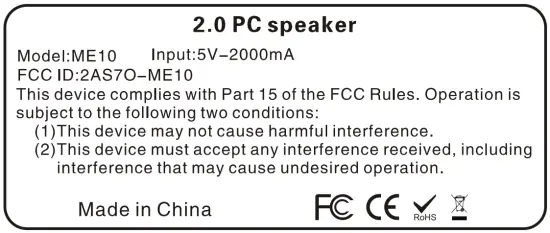 INSMART-ME10-2.0-CH-Multimedia-Speaker-Sketch-Map