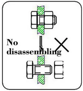 RBROHANT D0102HH0CRA Single Handle Single Hole Bathroom Faucet - INSTALLATION STEPS