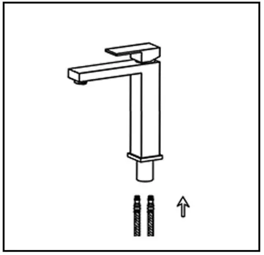 RBROHANT D0102HH0CRA Single Handle Single Hole Bathroom Faucet - Tools You will need 3
