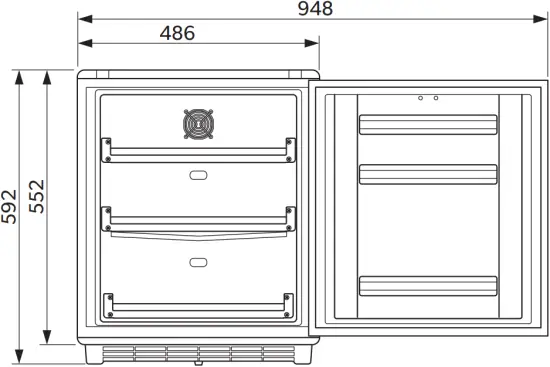 DOMETIC HC302 - Fig. 12 - 1
