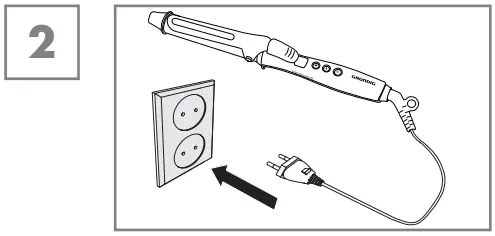 GRUNDIG HS 6430 Curl Sensation Hair Styler - Connect