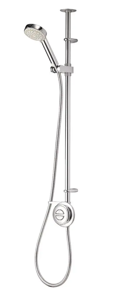 AQUALISA 400114 Digital Exposed with Adjustable Height Head fig1