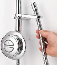 AQUALISA 400114 Digital Exposed with Adjustable Height Head fig20