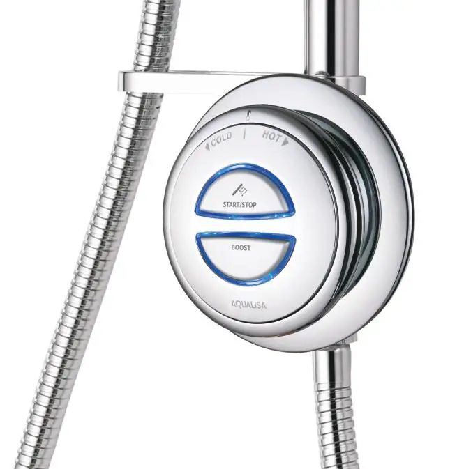 AQUALISA 400114 Digital Exposed with Adjustable Height Head image