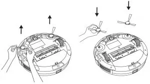 Replacing The Side Brushers