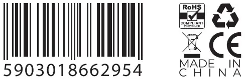 SPC GEAR SPG107 Viro Onyx Pro Gaming Headset - Bar code