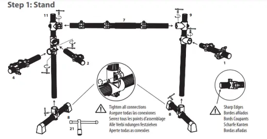 behringer-XD8USB-8-Piece Electronic Drum Set with 123 Sounds 15 Drum-Sets-and-USB-Interface-FIG-2