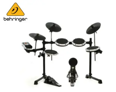 behringer-XD8USB-8-Piece Electronic Drum Set with 123 Sounds 15 Drum-Sets-and-USB-Interface