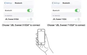 Connect to Bluetooth device