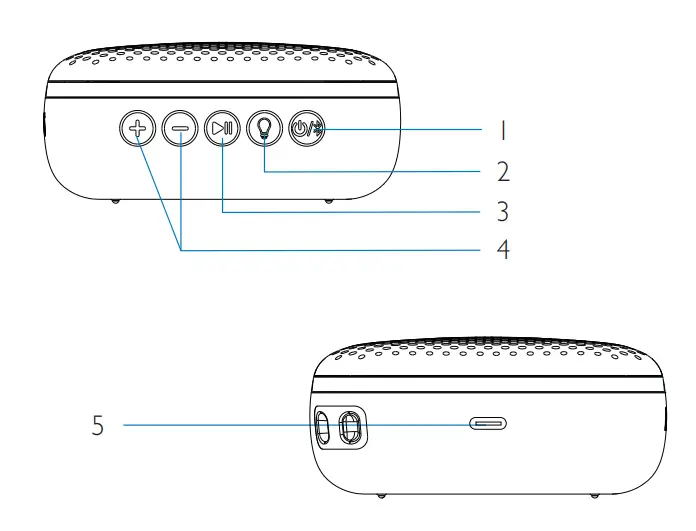 PHILIPS TAS2505 Wireless Speaker-Fig1