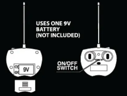 Playmind 000-00056 Overtake RC Remote Control Stunt Car - figure 3