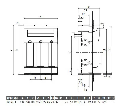 GARO-GKVL-3-Fuse-Switch-Disconnectors-FIG-1