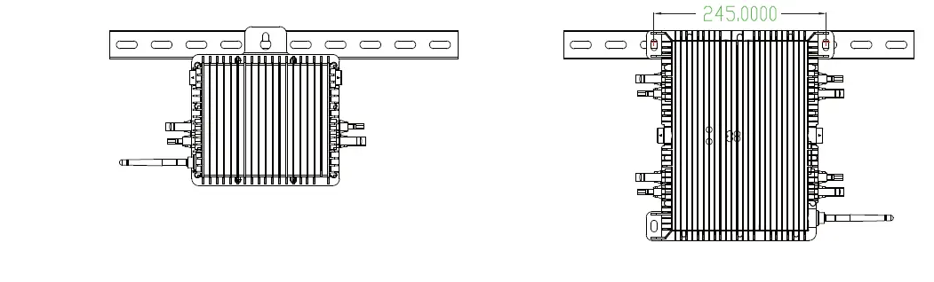 Deye Photovoltaic Grid-connected Microinverter(Built-in WIFI-G3-US-220V) FIG 5