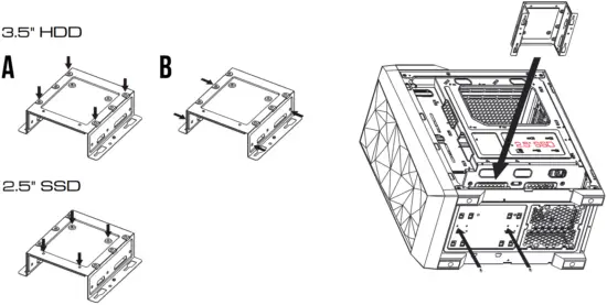 GAMDIAS APOLLO M1 Mid Tower PC Case - FIG 12