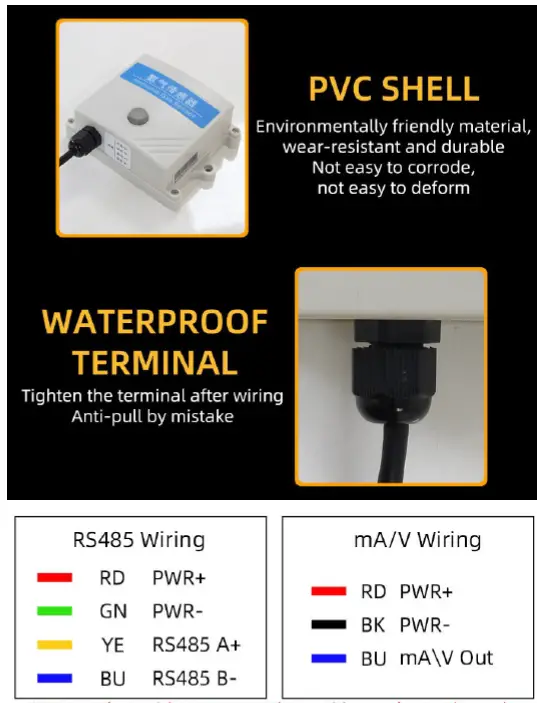 KLHA- KM21V30-NH3 0-10V -Voltage -Ammonia -Sensor -2