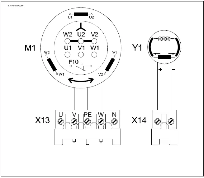 GfA ELEKTROMATEN 10003485.10002 Auto Reset Motor FIG 15