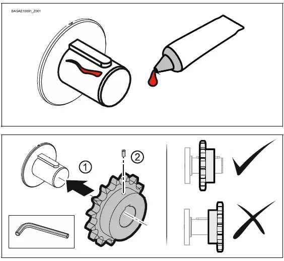 GfA ELEKTROMATEN 10003485.10002 Auto Reset Motor FIG 7