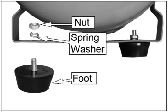 SUPPORT FEET ATTACHMENT