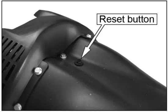 RESET BUTTON INSTRUCTION