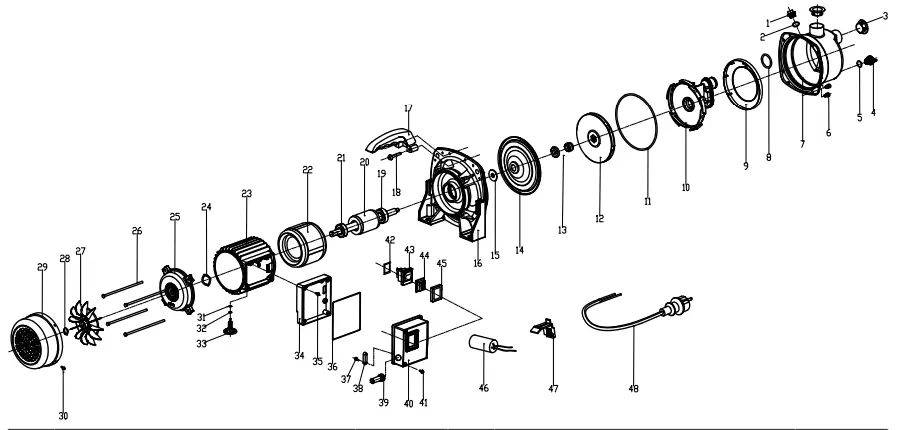 Overview of spare parts