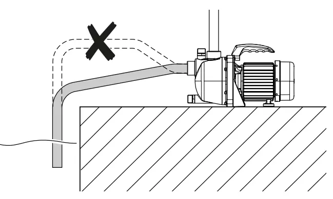 Connect the suction line