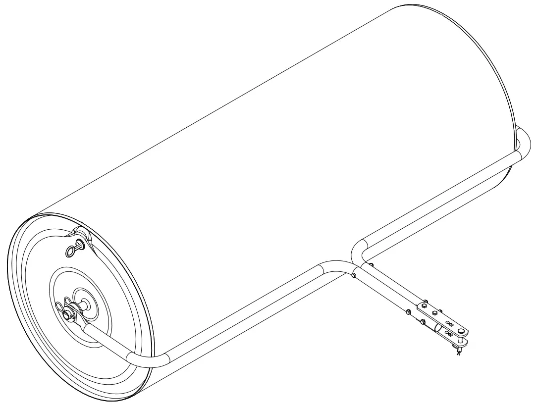 agri fab 24 60 Steel Tow Roller