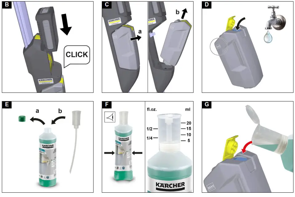 K rcher BR30 1CBp pack rechargeable battery Scrubber Dryer - Product Overview 2