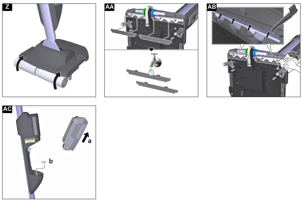 K rcher BR30 1CBp pack rechargeable battery Scrubber Dryer - Product Overview 6