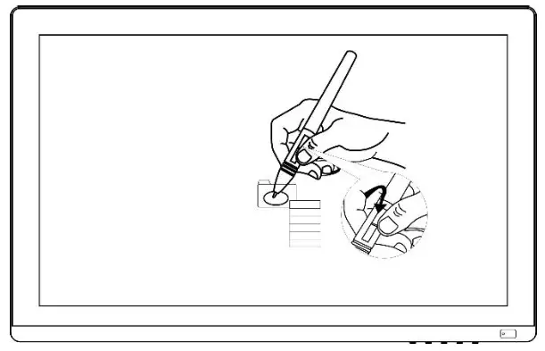 Huion KAMVAS Tablet - buttons