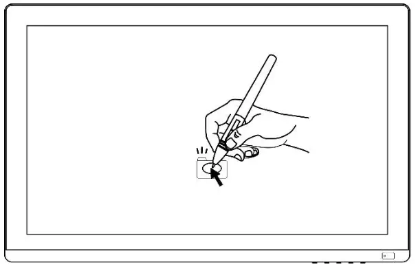 Huion KAMVAS Tablet - cursor 2