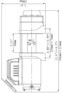 WINCH ASSEMBLY DRAWING