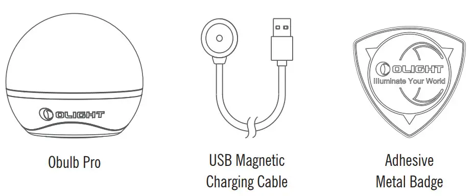 OLIGHT Obulb Pro Multicolor Light - Figure 1
