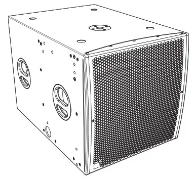 iDea BASSO21 A 21 Inch High Performance Direct Radiation Active Subwoofer - Cover 1