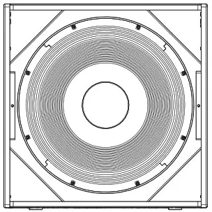 iDea BASSO21 A 21 Inch High Performance Direct Radiation Active Subwoofer - Cover 2
