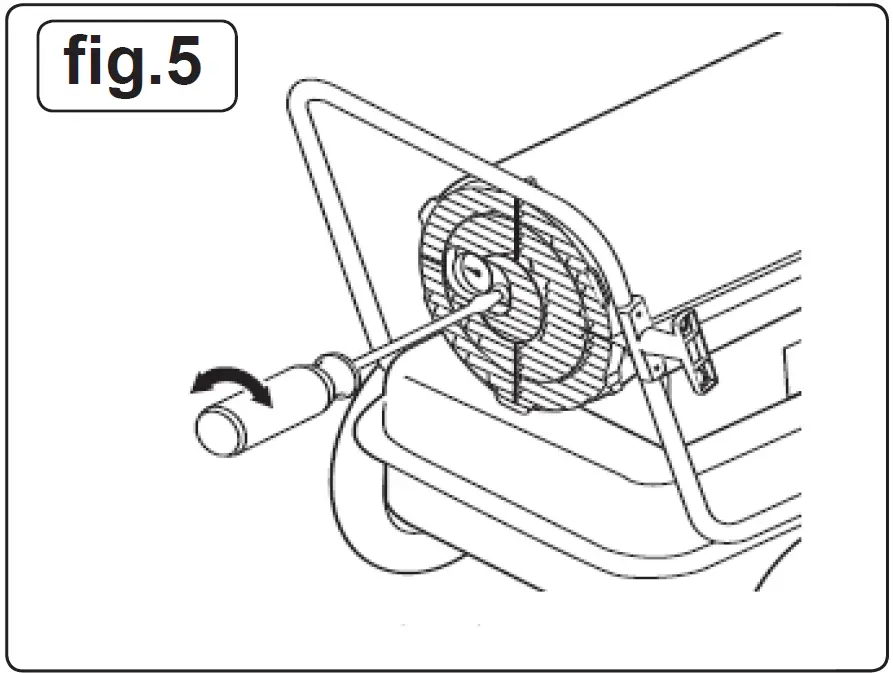 SEALEY AB2158.V3 Space Warmer Paraffin Kerosene 05