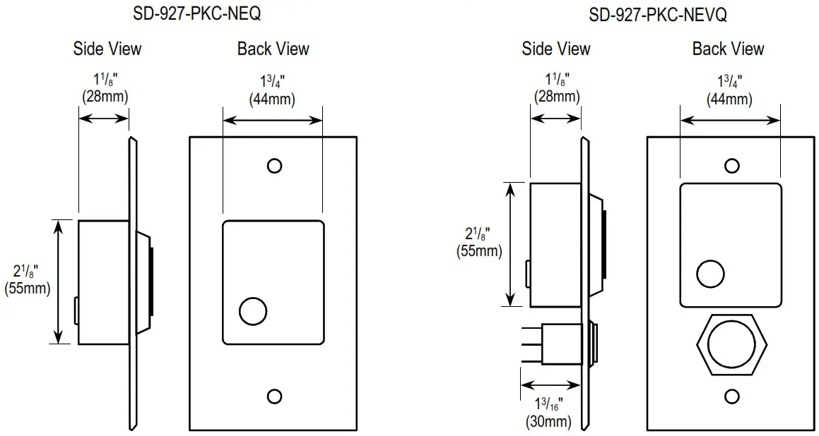 ENFORCER SECO-LARM SLI Wave-To-Open Sensors -Overview