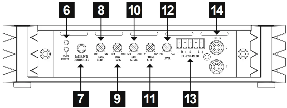 HIFONICS Mercury Series Mercury I Digital Class D Mono Amplifier - fig4