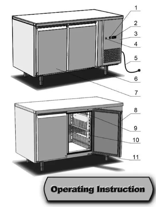 ARCTICA REFRIGERATION HED496 Refrigerated Counters - fig 8