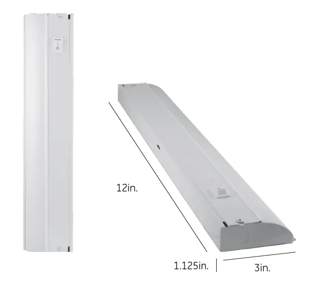 JASCO 66868 Pro Series LED Direct Wire Dimmable Light Fixture FIG 1