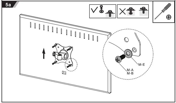 DELTACO ARM-0267 Lockable Wall Mount - fig5