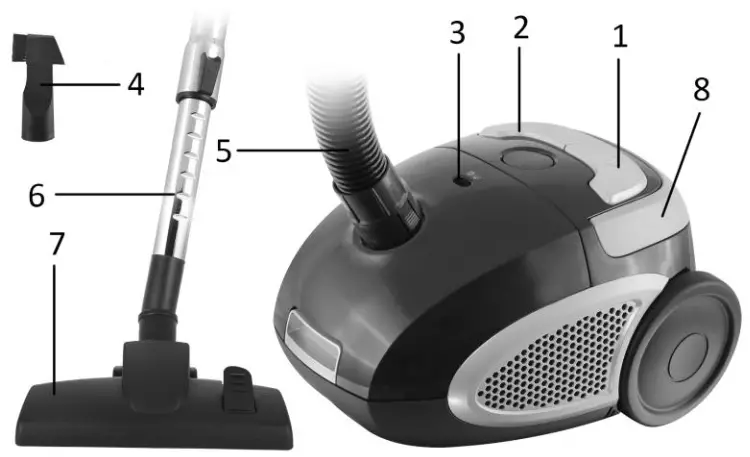 emerio VE 109959.22 Vacuum Cleaner - ACCESSORIES