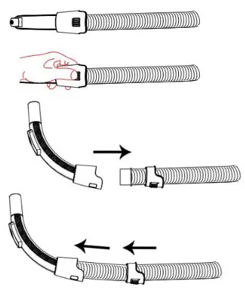 emerio VE 109959.22 Vacuum Cleaner - handle