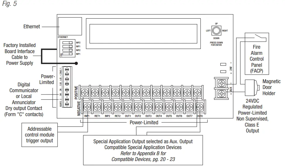 Altronix FireSwitch108 10A NAC Power Extender - fig 5