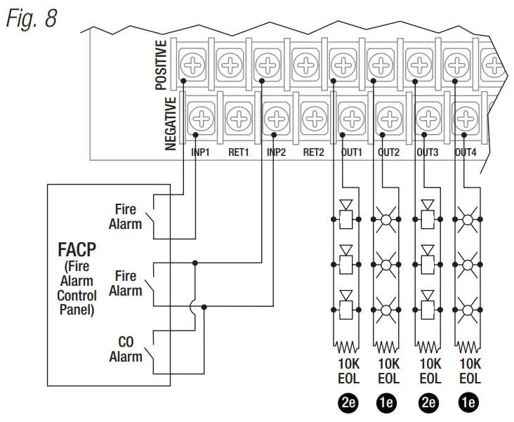 Altronix FireSwitch108 10A NAC Power Extender - fig 7