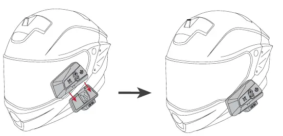LEXIN-B4FM-EN Motorcycle Bluetooth Headset 4