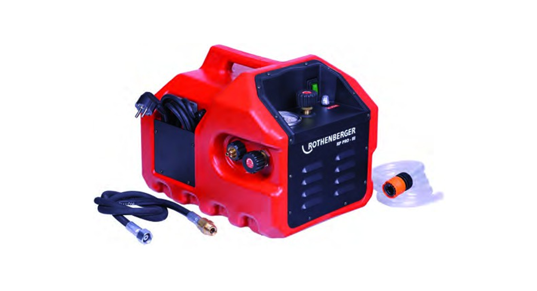 Rothenberger Rp Pro Iii Water Pressure Testing Instruction Manual
