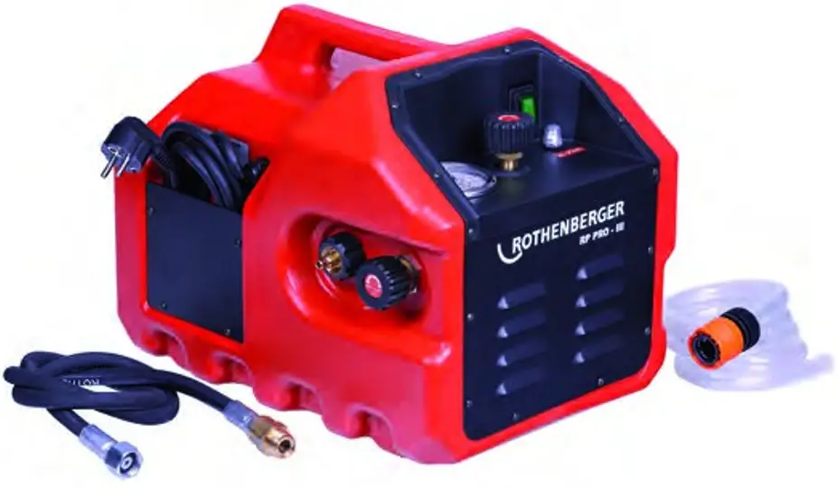 ROTHENBERGER RP PRO III Water Pressure Testing