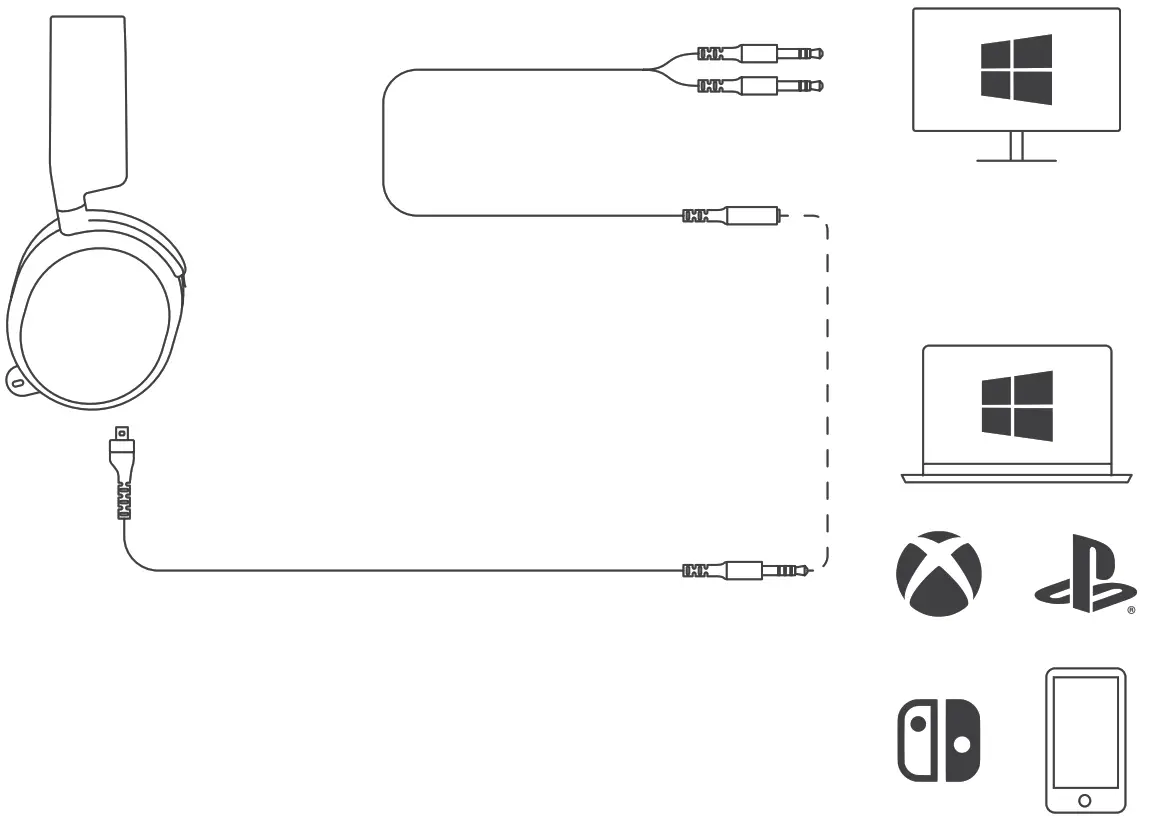 SteelSeries ARCTIS 3 Gaming Headset SETUP