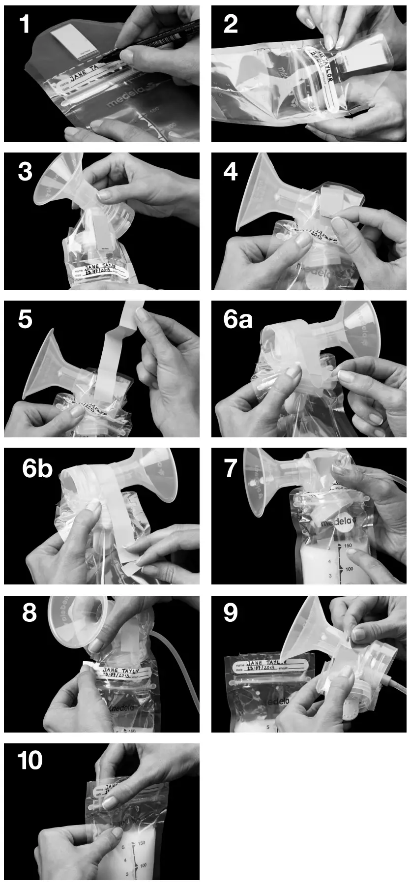 medela Pump & Save Breast Milk Bags 20-Pack fig